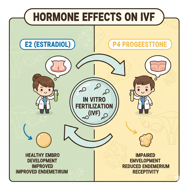 Những hiểu biết về tác động của hormone steroid lên kết quả điều trị thụ tinh trong ống nghiệm giúp tối ưu hơn quy trình của lab