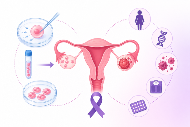IVF và yếu tố nguy cơ liên quan đến ung thư phụ khoa